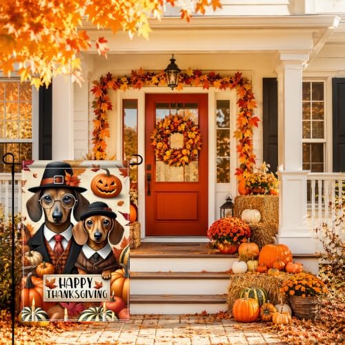 BlissYard Thanksgiving Fall Harvest Pumpkin Garden Flag 12x18 Inch Sign - Image 6