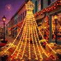 Huquary Fall Leaves Waterfall String Lights Led, 2 ft by Huquary
