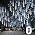 EEIEER Meteor Shower Lights, 11.8 inches 10 Tubes 240 LED Christmas Meteor Lights Snowfall Light for Outdoor Decoration, Waterproof Falling Rain Drop Light for Garden Tree Party Holiday-Blue - Image 7