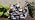 Upgraded Size Solar Garden Outdoor Statues Gnome Turtle Three Gnomes Having Party on Turtle with 7 LED Lawn Decor Outside Decorations for Patio, Balcony, Yard Ornament Unique Garden Gift - Image 7