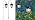Dynaming 4 Pack Solar Hanging Lights Outdoor, Solar Powered Garden Decorative Lanterns with 4 x 38 Inch Shepherd Hooks, Waterproof Landscape Lighting for Lawn Patio Yard Pathway Driveway, Warm White - Image 7