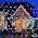 Halloween Snowfall Projector Lights Outdoor,RGBW Christmas Snowfall Projector Light, Rotating Falling Snow Projector with Remote Control for Party Garden Halloween Xmas Landscape Decor - Image 7