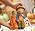 TERESA'S COLLECTIONS Fall Outdoor Decor Scarecrow Pumpkin Solar Resin 9.1" - Image 7